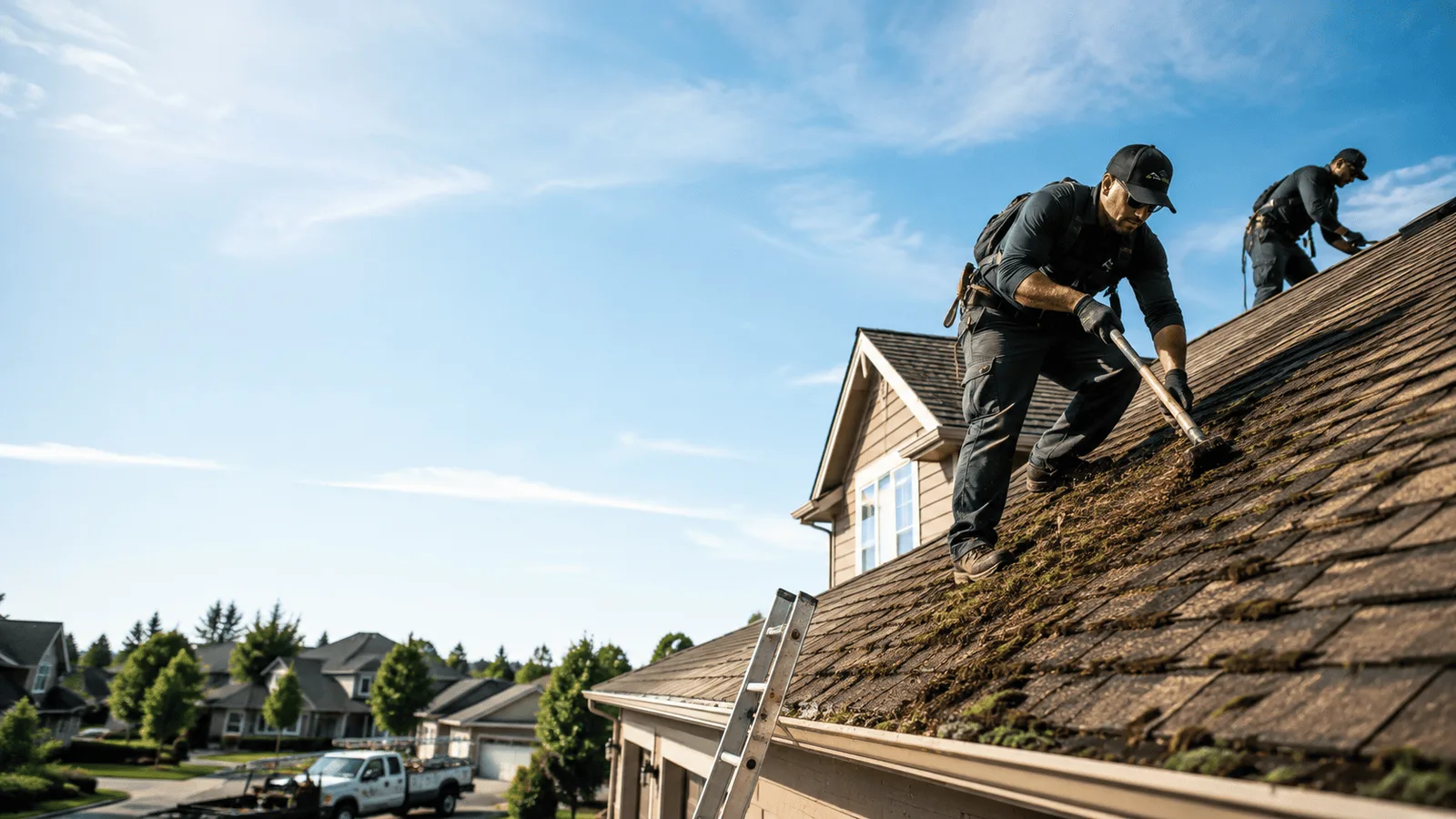 Roof Moss Removal in Ganado, AZ near me